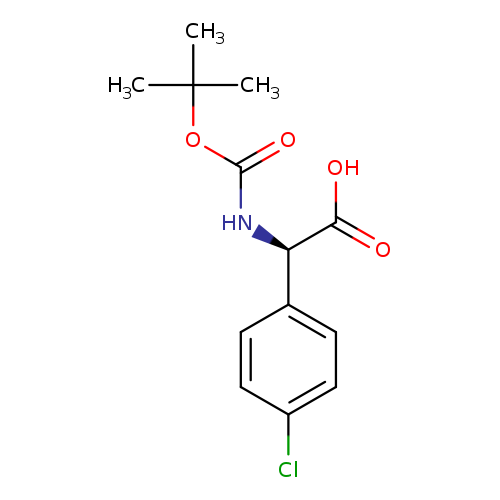 N-Boc-(4'-chlorophenyl)glycine