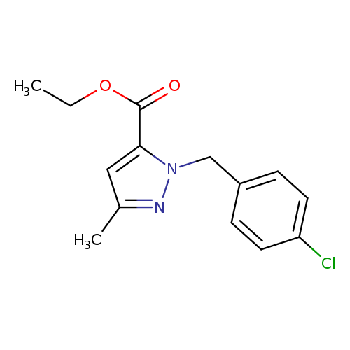ETHYL 1-(4-CHLOROBENZYL)-3-METHYL-1H-PYRAZOLE-5-CARBOXYLATE