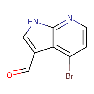 1H-Pyrrolo[2,3-b]pyridine-3-carboxaldehyde, 4-bromo-