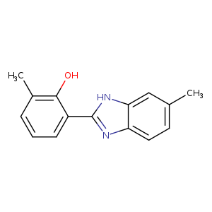 2-methyl-6-(6-methyl-1H-1,3-benzodiazol-2-yl)phenol
