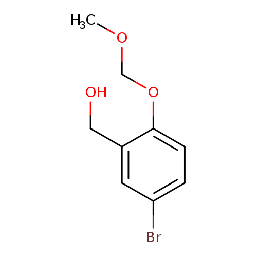 Benzenemethanol, 5-bromo-2-(methoxymethoxy)-