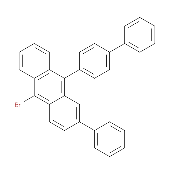 9-([1,1'-Biphenyl]-4-yl)-10-bromo-2-phenylanthracene