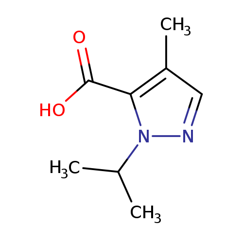 4-methyl-1-(propan-2-yl)-1H-pyrazole-5-carboxylicacid
