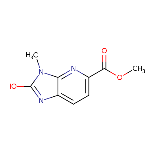 methyl2-hydroxy-3-methyl-3H-imidazo[4,5-b]pyridine-5-carboxylate