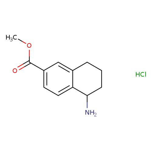 Methyl 5-amino-5,6,7,8-tetrahydronaphthalene-2-carboxylate hydrochloride