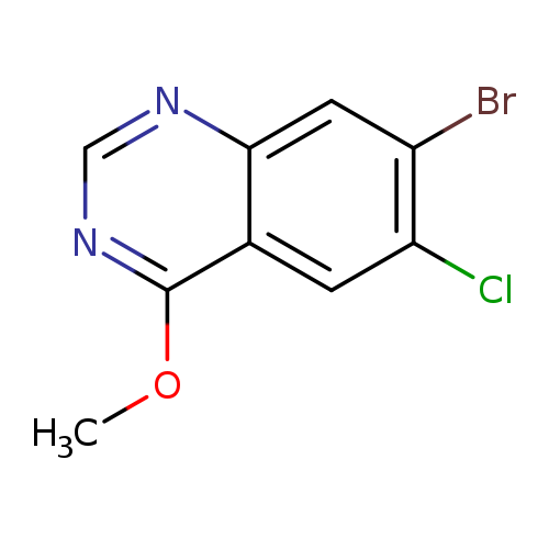 7-Bromo-6-chloro-4-methoxyquinazoline