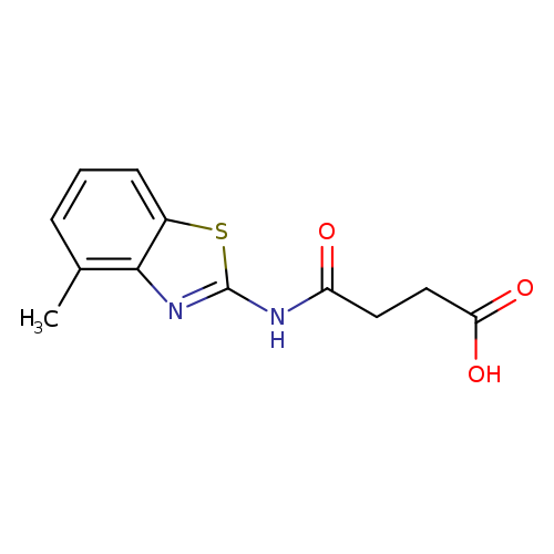 4-((4-Methylbenzo[d]thiazol-2-yl)amino)-4-oxobutanoic acid