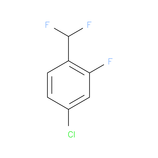 4-Chloro-1-(difluoromethyl)-2-fluorobenzene
