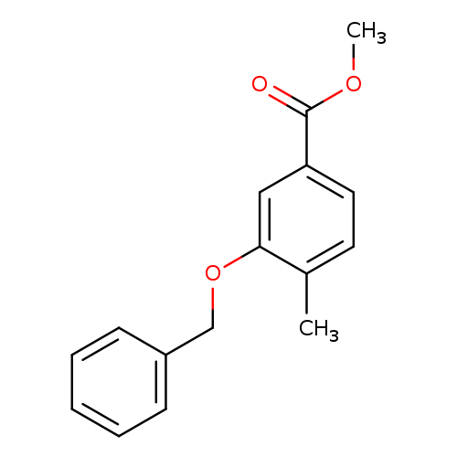 4-Methyl-3-benzyloxybenzoic acid methyl ester