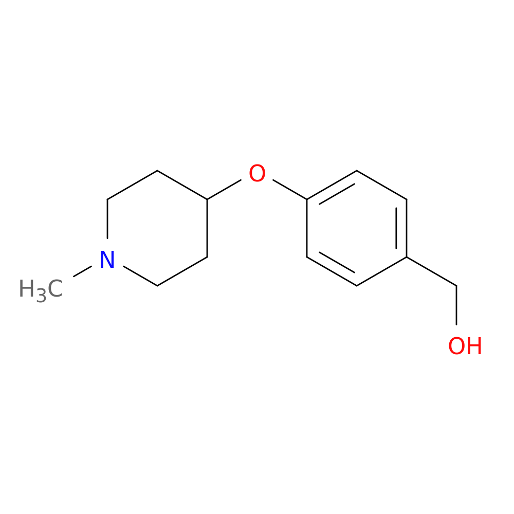 (4-((1-Methylpiperidin-4-yl)oxy)phenyl)methanol