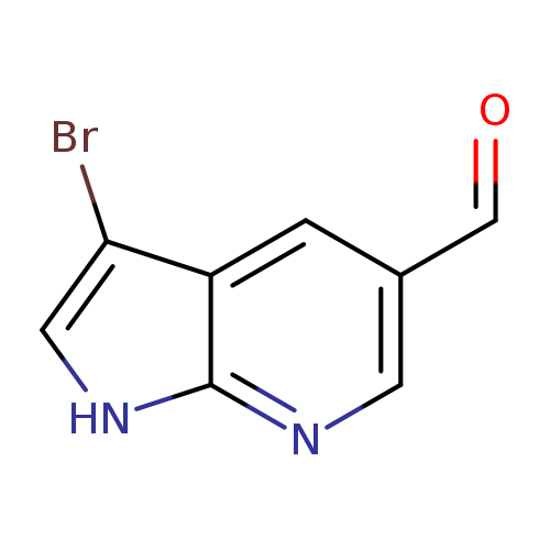 3-Bromo-1H-pyrrolo[2,3-b]pyridine-5-carbaldehyde
