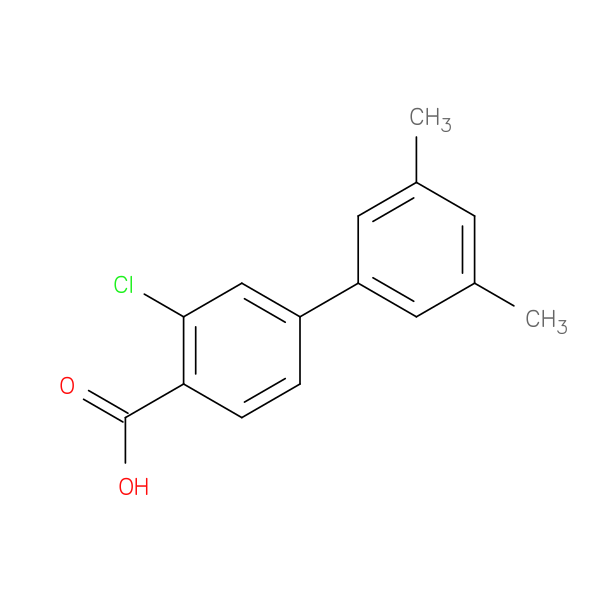 2-Chloro-4-(3,5-dimethylphenyl)benzoic acid