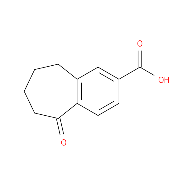 5-oxo-6,7,8,9-tetrahydro-5H-benzo[7]annulene-2-carboxylic acid