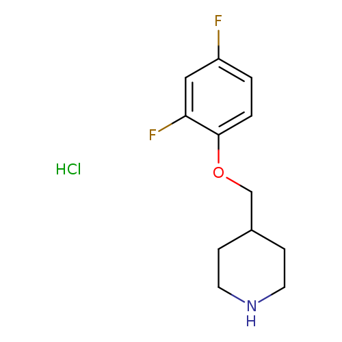 4-[(2,4-Difluorophenoxy)methyl]piperidinehydrochloride