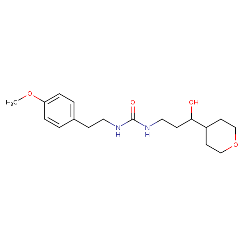 3-[3-hydroxy-3-(oxan-4-yl)propyl]-1-[2-(4-methoxyphenyl)ethyl]urea