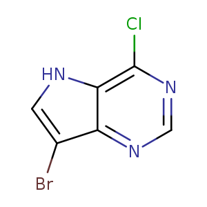 7-BROMO-4-CHLORO-5H-PYRROLO[3,2-D]PYRIMIDINE