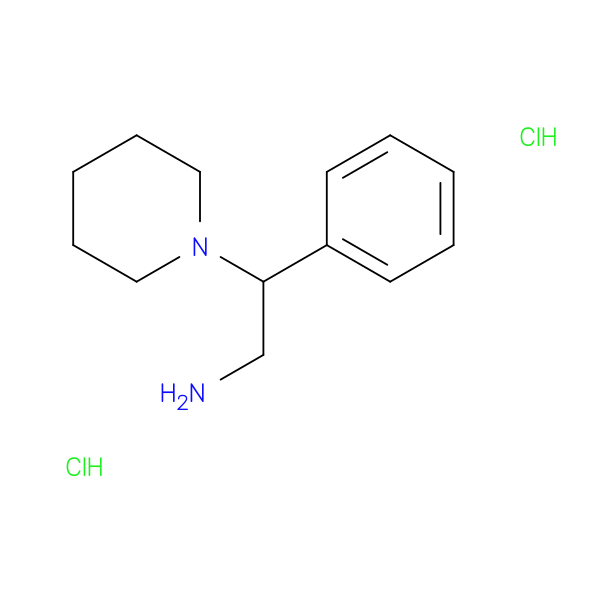 [2-Phenyl-2-(1-piperidinyl)ethyl]amine dihydrochloride