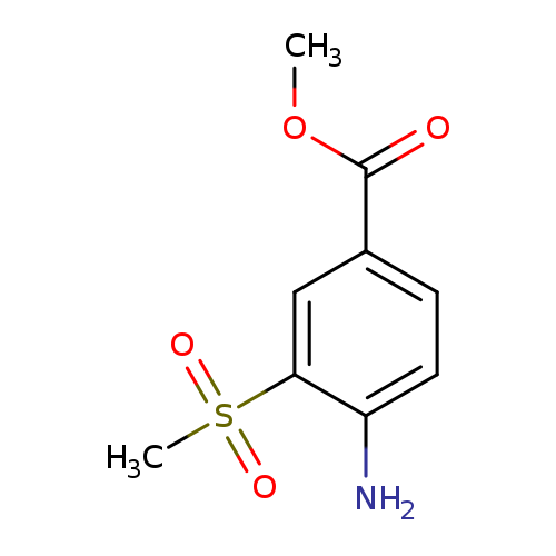 Methyl 4-amino-3-(methylsulfonyl)benzoate