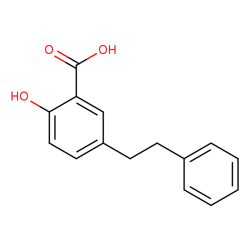 2-Hydroxy-5-(2-phenylethyl)benzoic acid