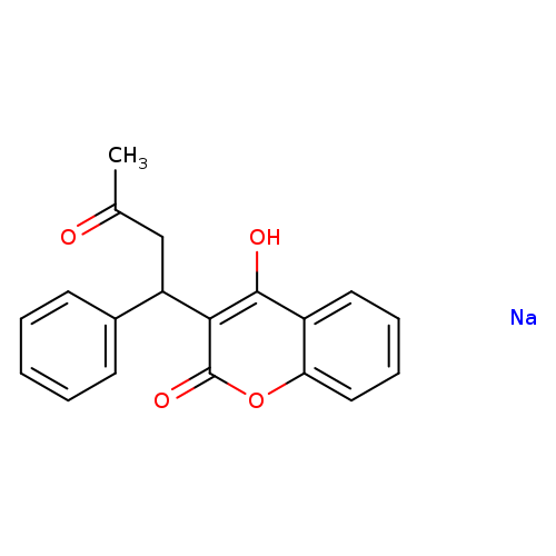 3-(A-ACETONYLBENZYL)-4-HYDROXYCOUMARIN, SODIUM CLAT