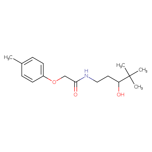 N-(3-hydroxy-4,4-dimethylpentyl)-2-(4-methylphenoxy)acetamide