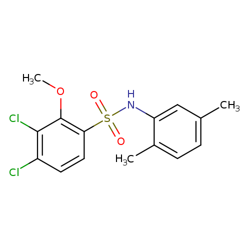 3,4-dichloro-N-(2,5-dimethylphenyl)-2-methoxybenzene-1-sulfonamide