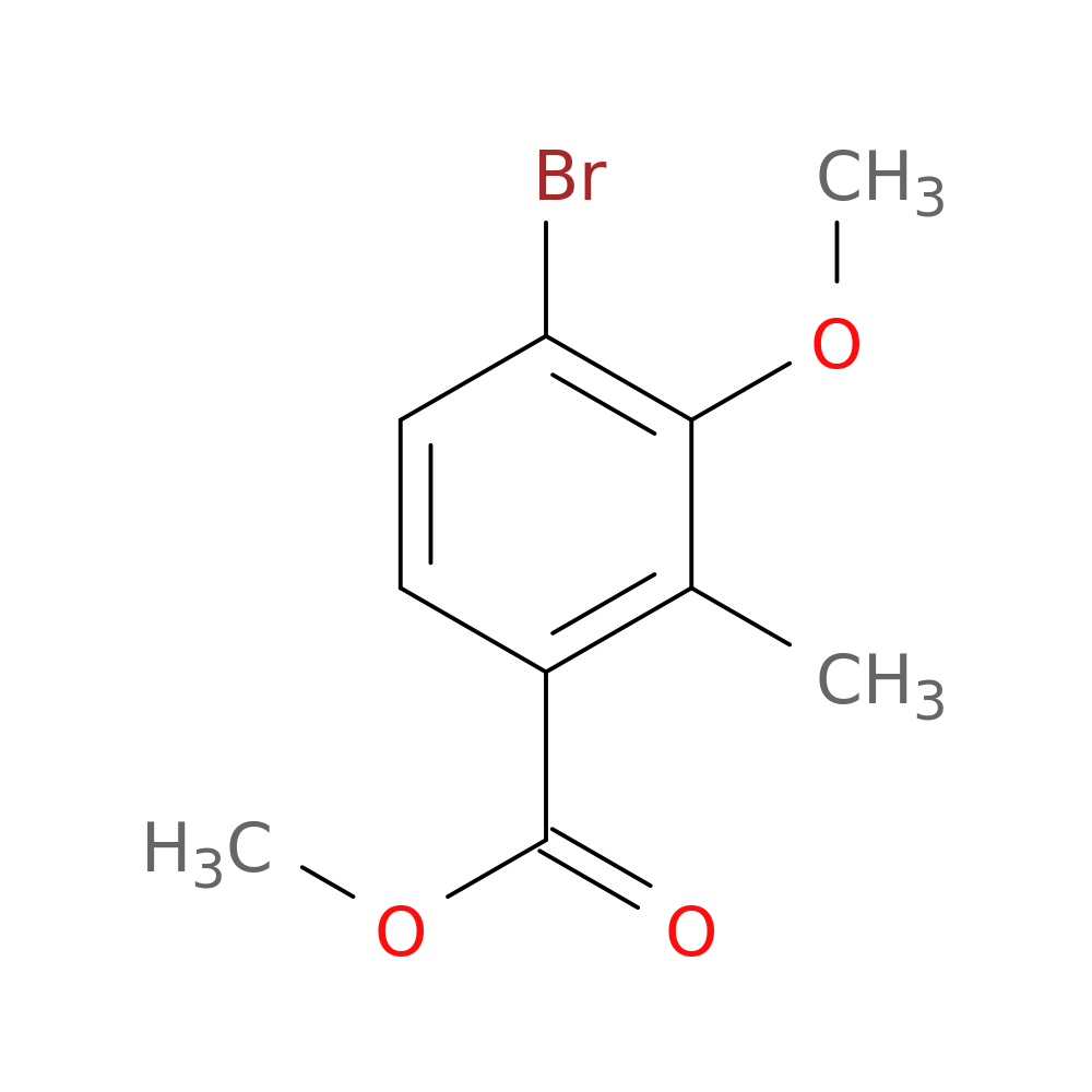 Methyl 4-bromo-3-methoxy-2-methylbenzoate