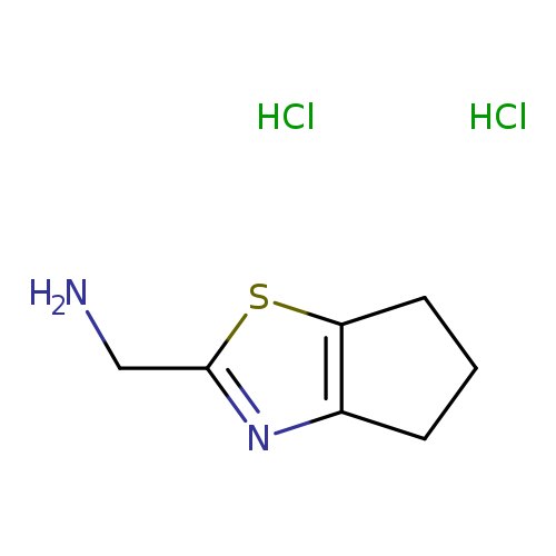 1-{4H,5H,6H-cyclopenta[d][1,3]thiazol-2-yl}methanaminedihydrochloride