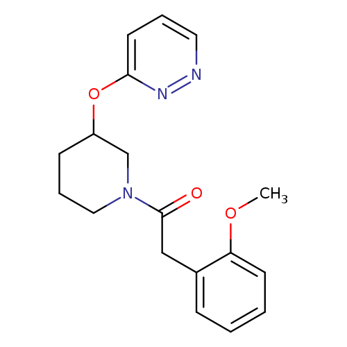 2-(2-methoxyphenyl)-1-[3-(pyridazin-3-yloxy)piperidin-1-yl]ethan-1-one