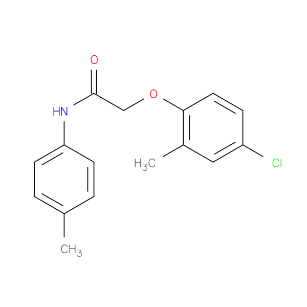 2-(4-chloro-2-methylphenoxy)-N-(4-methylphenyl)acetamide