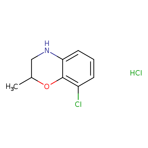 8-chloro-2-methyl-3,4-dihydro-2H-1,4-benzoxazine hydrochloride