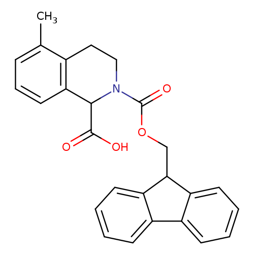 2-{[(9H-fluoren-9-yl)methoxy]carbonyl}-5-methyl-1,2,3,4-tetrahydroisoquinoline-1-carboxylic acid