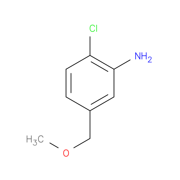 2-chloro-5-(methoxymethyl)aniline