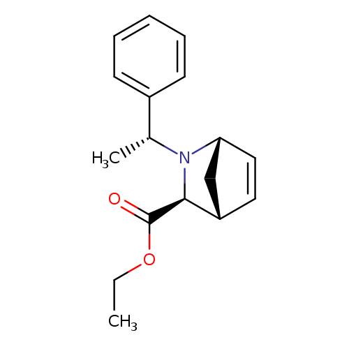 2-Azabicyclo[2.2.1]hept-5-ene-3-carboxylic acid, 2-[(1R)-1-phenylethyl]-, ethyl ester, (1S,3S,4R)-