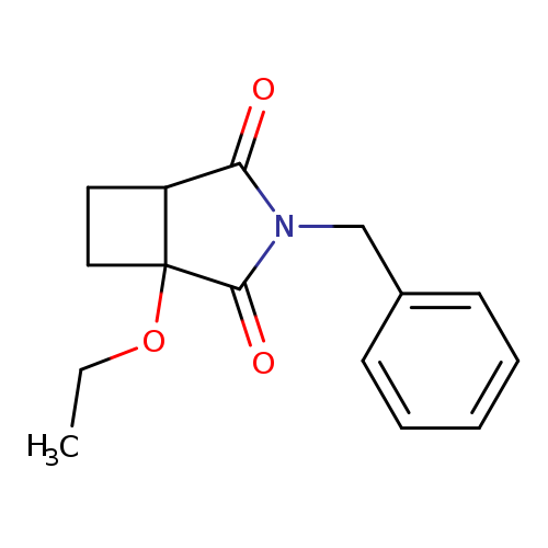 3-benzyl-1-ethoxy-3-azabicyclo[3.2.0]heptane-2,4-dione