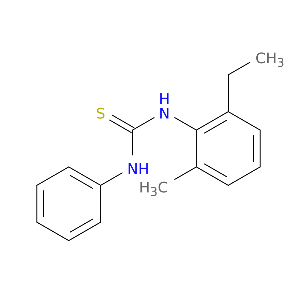 3-(2-ethyl-6-methylphenyl)-1-phenylthiourea