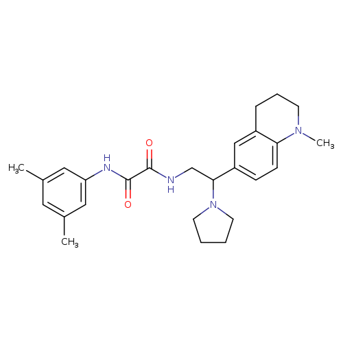 N'-(3,5-dimethylphenyl)-N-[2-(1-methyl-1,2,3,4-tetrahydroquinolin-6-yl)-2-(pyrrolidin-1-yl)ethyl]ethanediamide