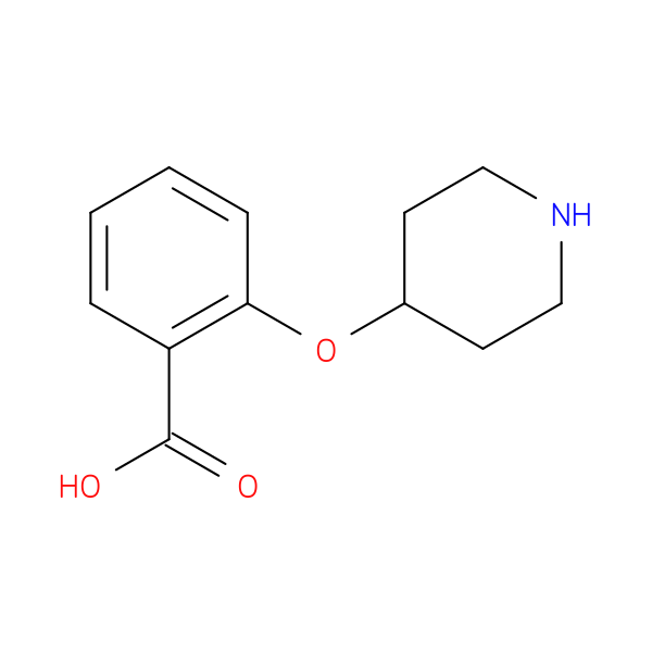 2-(4-Piperidinyloxy)benzoic acid