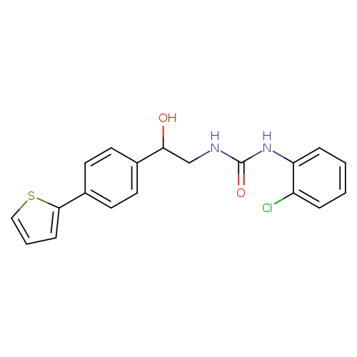 3-(2-chlorophenyl)-1-{2-hydroxy-2-[4-(thiophen-2-yl)phenyl]ethyl}urea