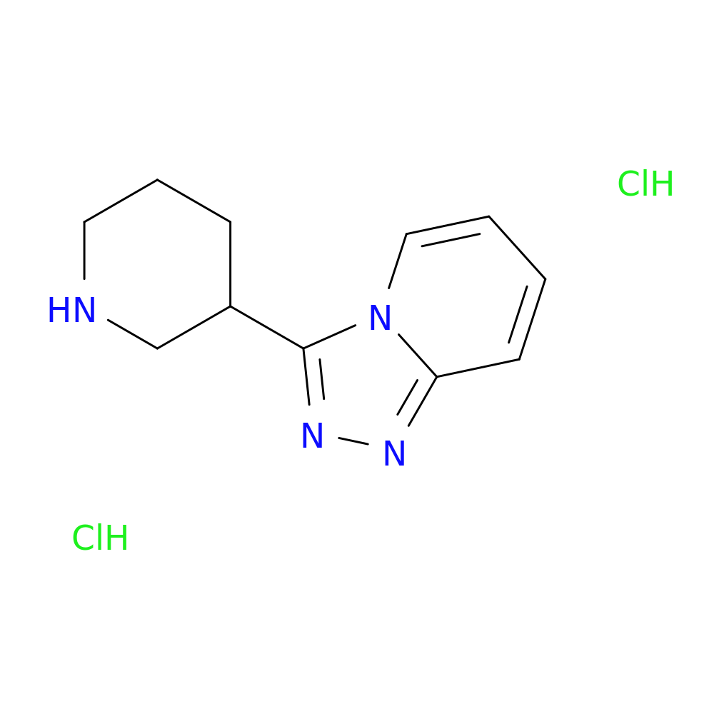 3-{[1,2,4]triazolo[4,3-a]pyridin-3-yl}piperidine dihydrochloride