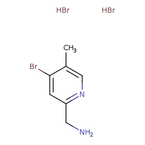 1-(4-bromo-5-methylpyridin-2-yl)methanamine dihydrobromide