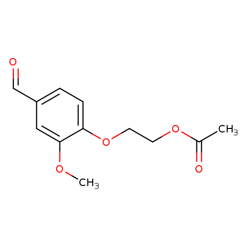 2-(4-Formyl-2-methoxyphenoxy)ethyl acetate