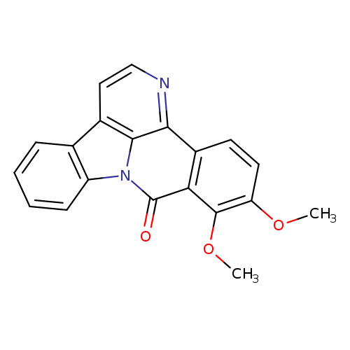 10,11-dimethoxy-9H-benzo[c]indolo[3,2,1-ij][1,5]naphthyridin-9-one