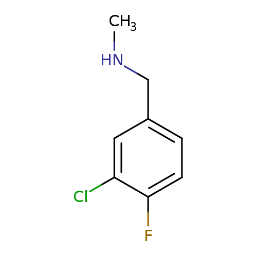 [(3-CHLORO-4-FLUOROPHENYL)METHYL](METHYL)AMINE