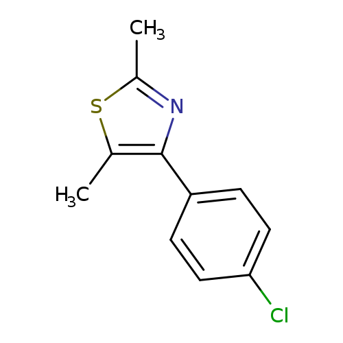 4-(4-Chlorophenyl)-2,5-dimethylthiazole