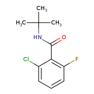 N-tert-butyl-2-chloro-6-fluorobenzamide