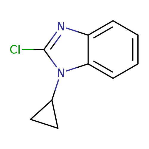 1H-Benzimidazole, 2-chloro-1-cyclopropyl-