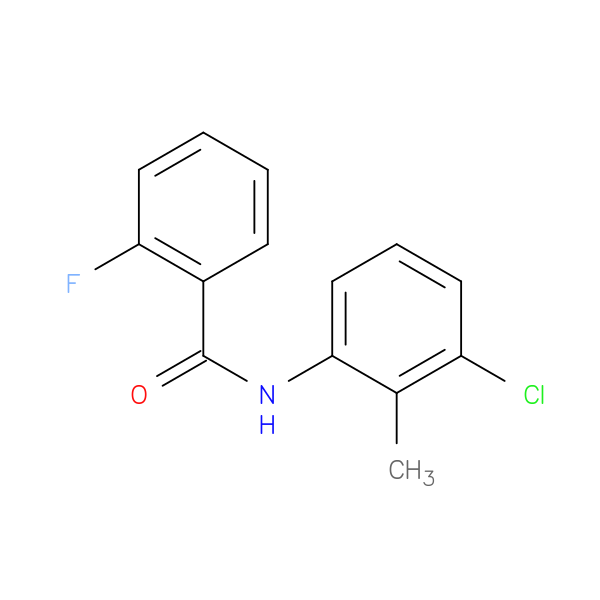 N-(3-chloro-2-methylphenyl)-2-fluorobenzamide