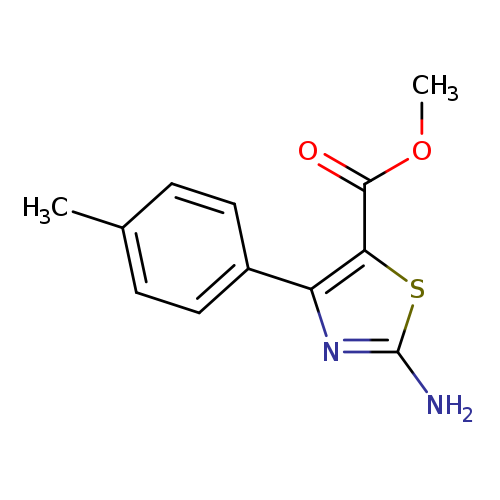 Methyl 2-amino-4-p-tolylthiazole-5-carboxylate
