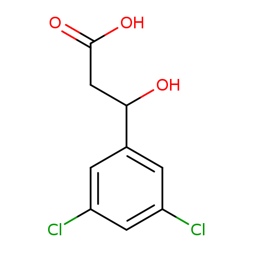 3-(3,5-dichlorophenyl)-3-hydroxypropanoic acid